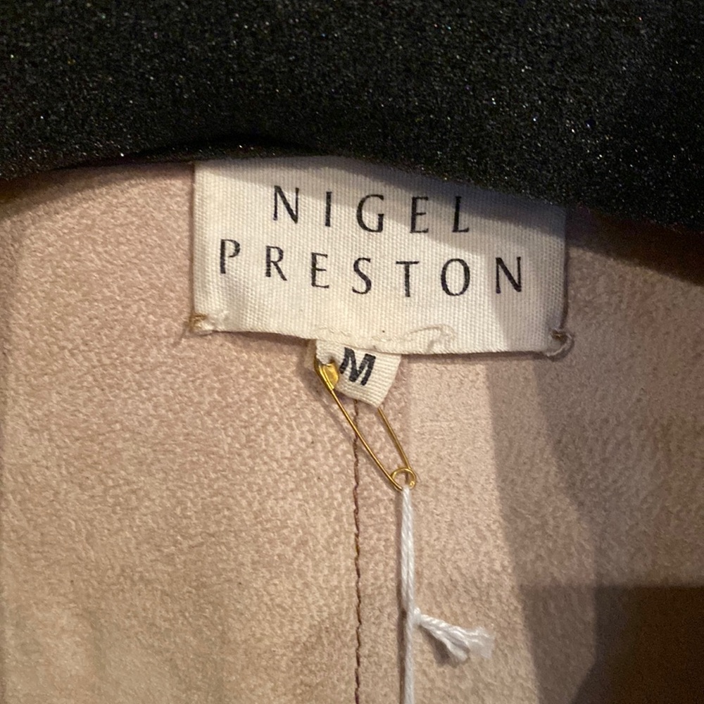 ⭐️ NIGEL PRESTON fine sheepskin suede coat - Picture 4 of 12
